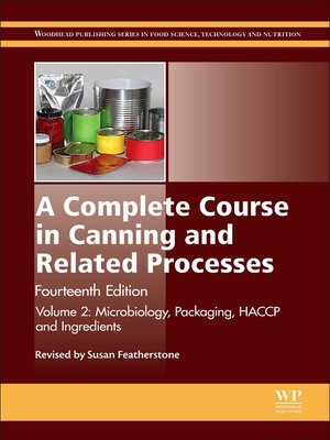 cover image of A Complete Course in Canning and Related Processes, Volume 2